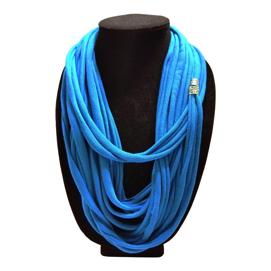 Jersey Knit/Scarf Necklace. - thatboholife