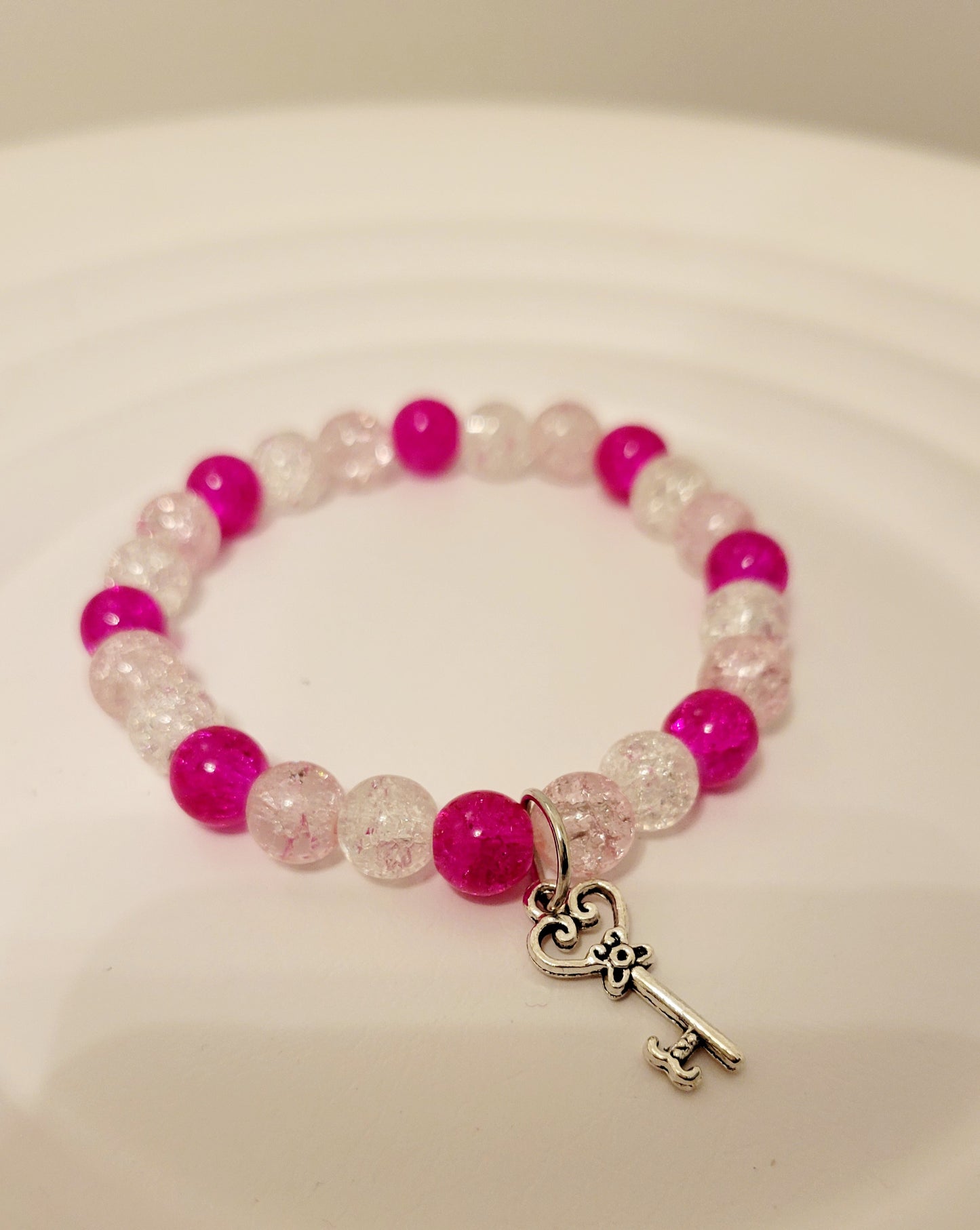 Classic Beaded Bracelets with charms