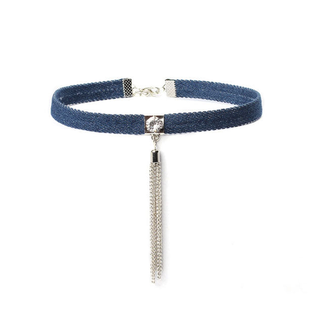 Denim choker store