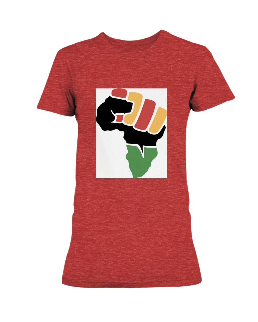 African Map Hand T-Shirt | Customized Shirt | That Boho Life